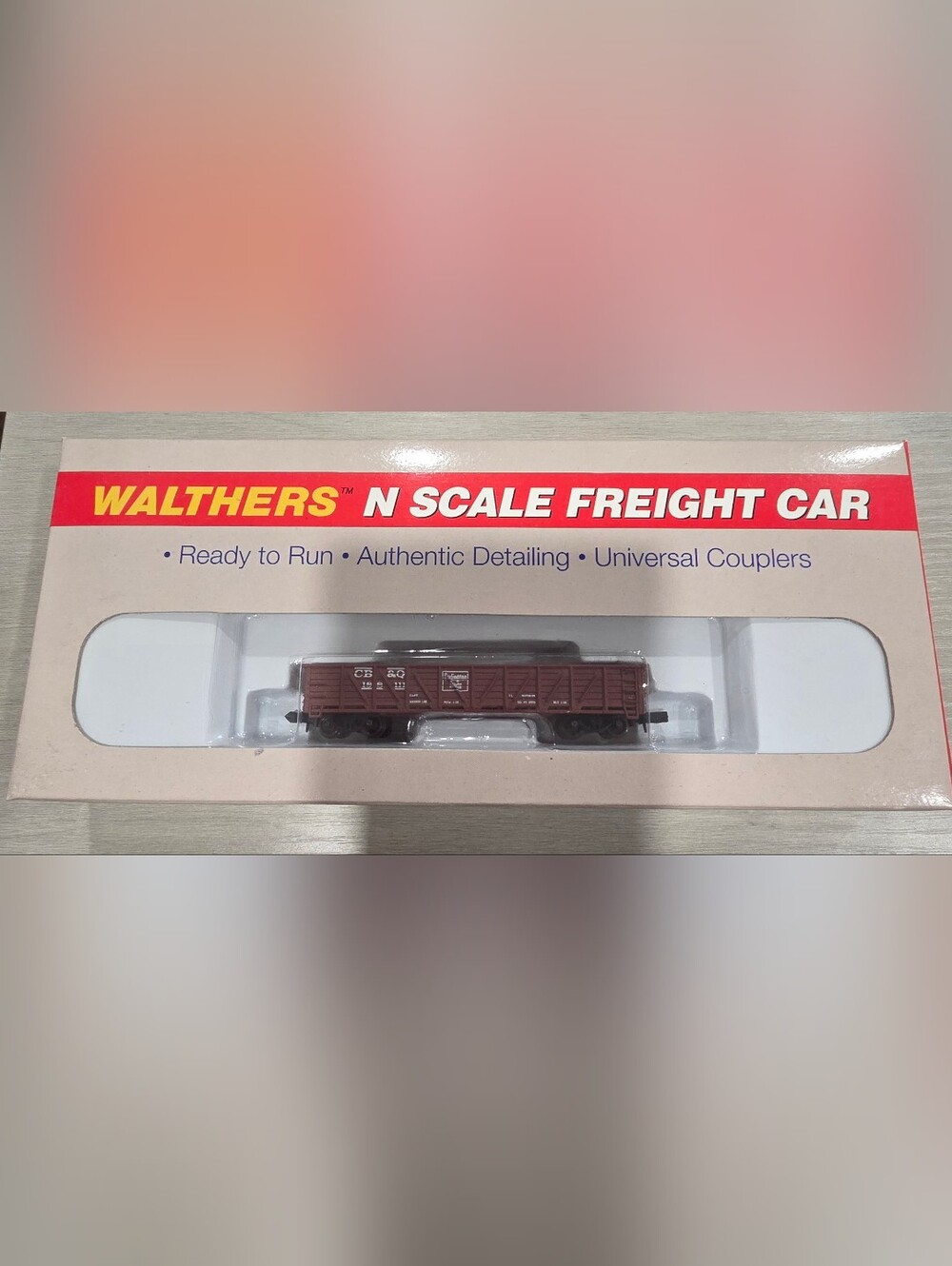 Walthers N Scale Burlington Composite Gondola